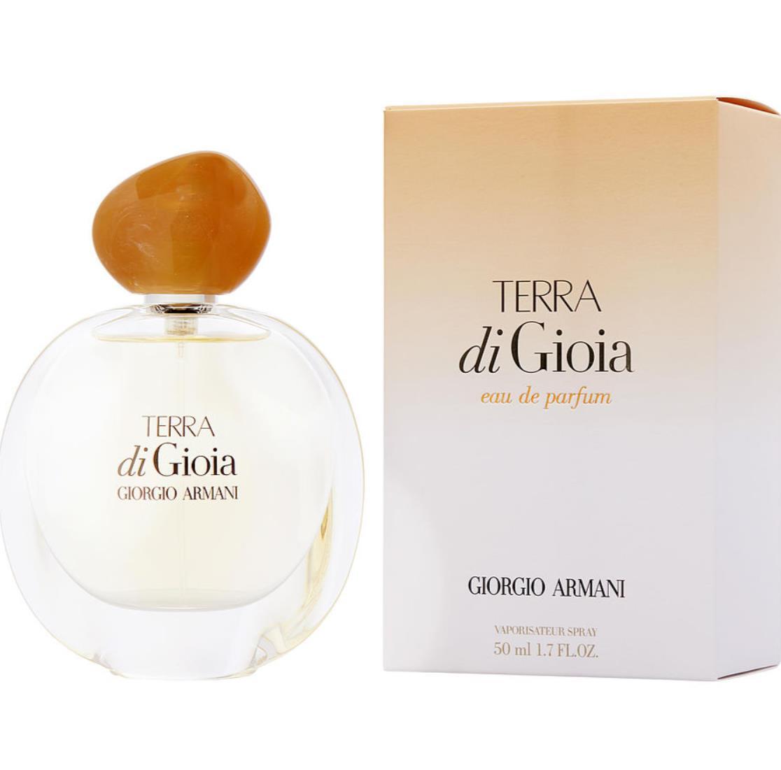 Giorgio Armani TERRA DI GIOIA Eau De Parfum Spray 1.7oz / 50ml New box-Unsealed