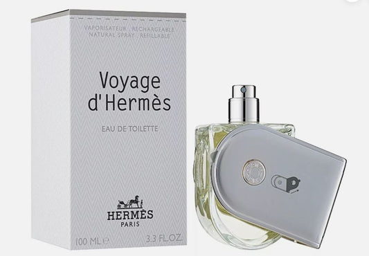 Hermes Voyage D'Hermes Parfum Spray Refillable 3.3oz/100ml New Unsealed